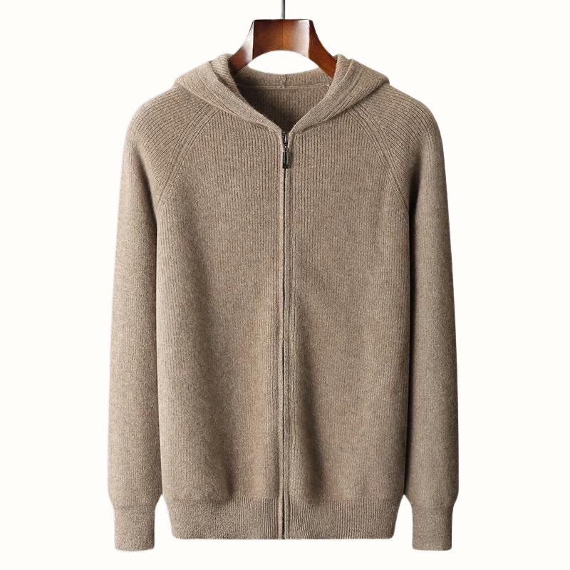 Nova Cashmere Zip Hoodie Versantz