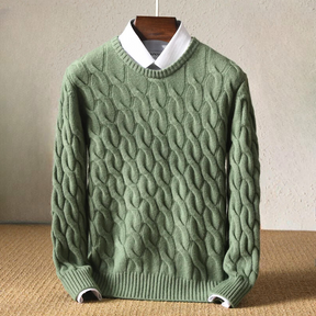 William Cable Knit Sweater Versantz