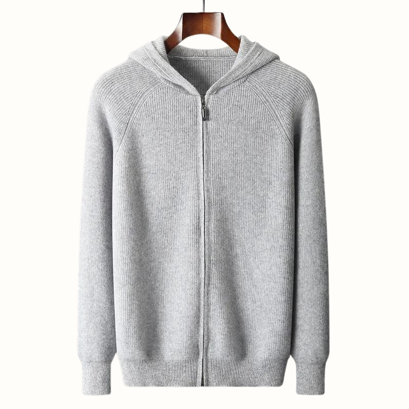 Nova Cashmere Zip Hoodie Versantz