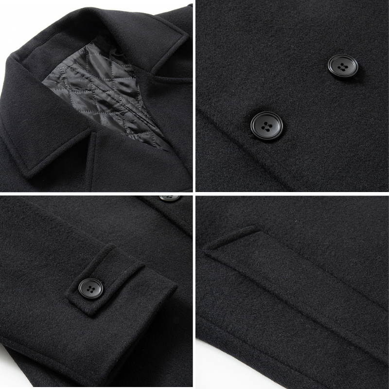 Brixton Wool Cashmere Overcoat