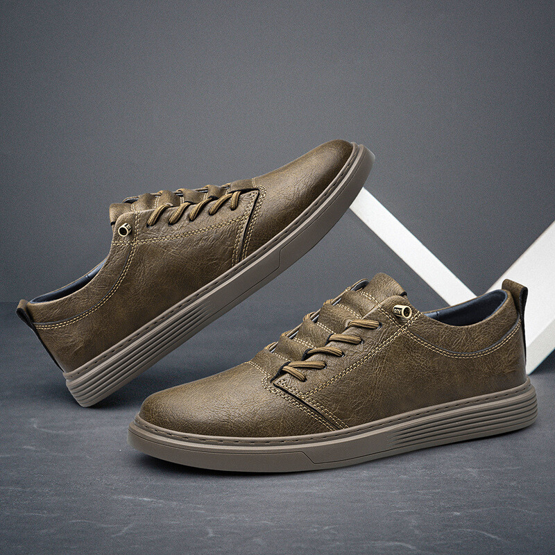 Rockford Low-Top Leather Sneakers