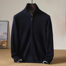 Monaco Cashmere Quarter-Zip Sweater Versantz