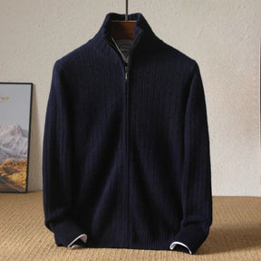 Monaco Cashmere Quarter-Zip Sweater Versantz