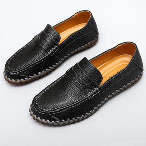 Cesare Hand-Stitched Leather Loafers Versantz