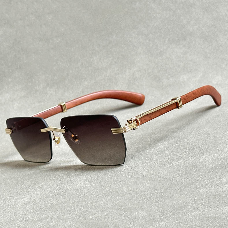 Santoro Wooden Frame Sunglasses Versantz