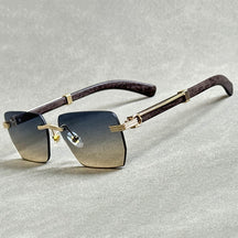 Santoro Wooden Frame Sunglasses Versantz