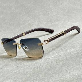 Santoro Wooden Frame Sunglasses Versantz