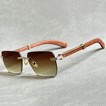 Santoro Wooden Frame Sunglasses Versantz