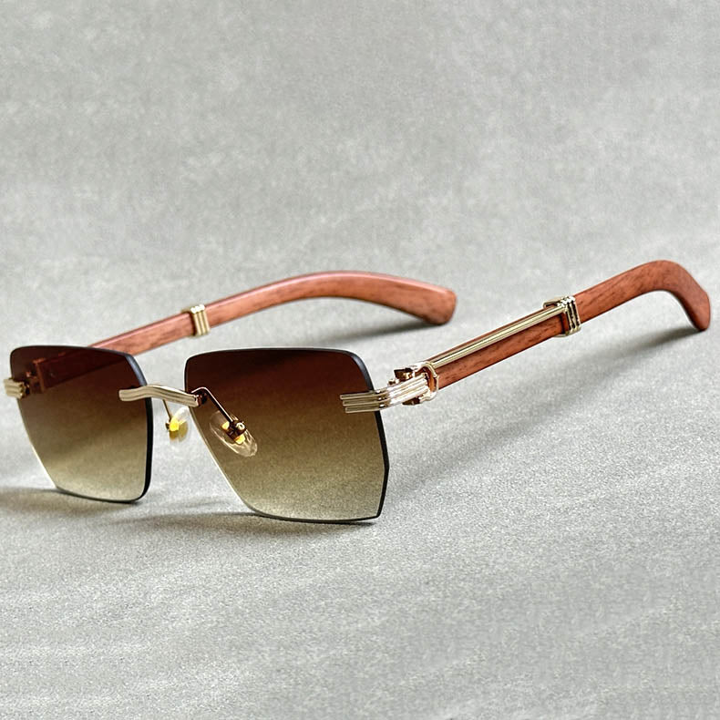 Santoro Wooden Frame Sunglasses Versantz