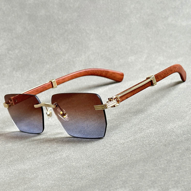 Santoro Wooden Frame Sunglasses Versantz