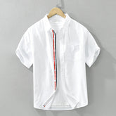 Vincent Striped Linen Shirt Versantz
