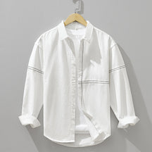 Riva Minimalist Linen Shirt Versantz
