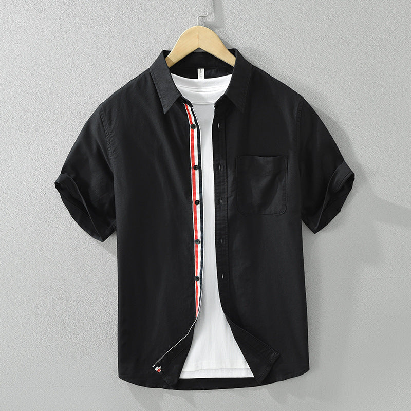 Vincent Striped Linen Shirt Versantz