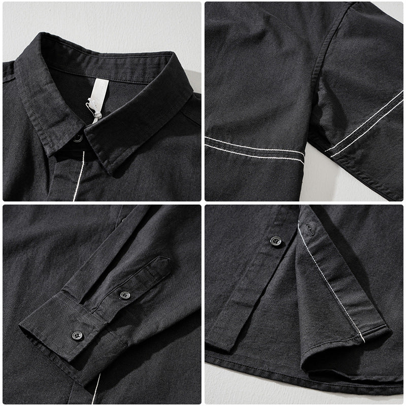 Riva Minimalist Linen Shirt Versantz