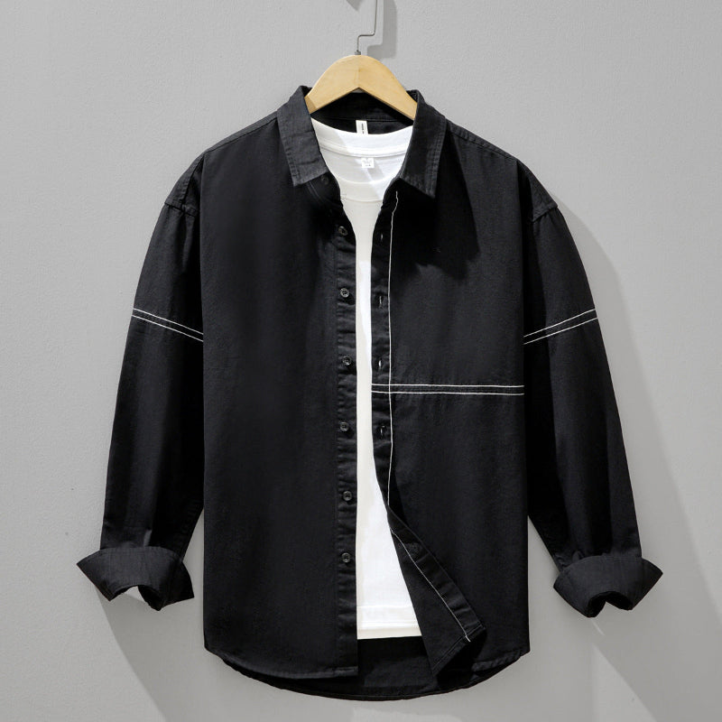 Riva Minimalist Linen Shirt Versantz
