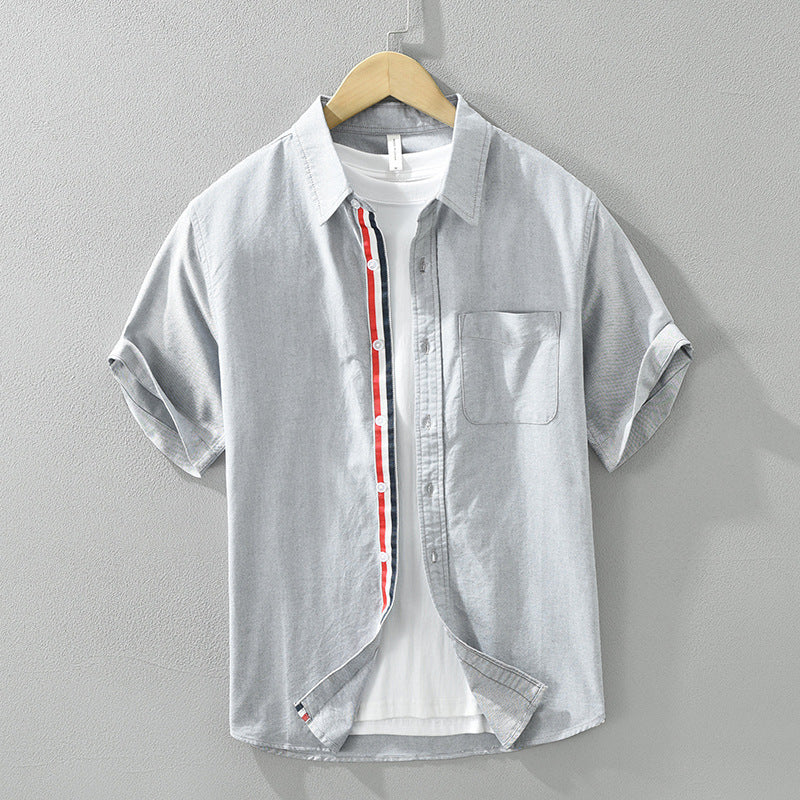 Vincent Striped Linen Shirt Versantz
