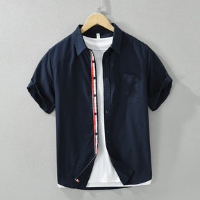 Vincent Striped Linen Shirt Versantz