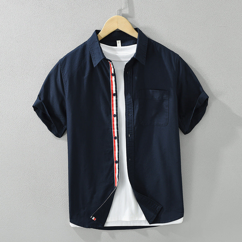 Vincent Striped Linen Shirt Versantz
