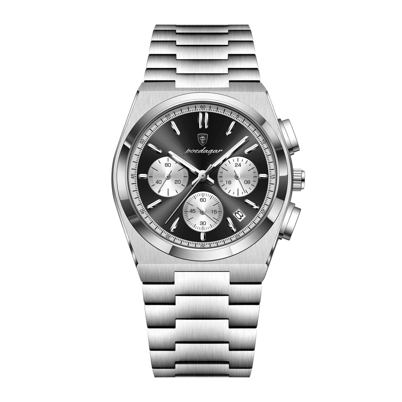 Ravion Chronograph Steel Watch Versantz