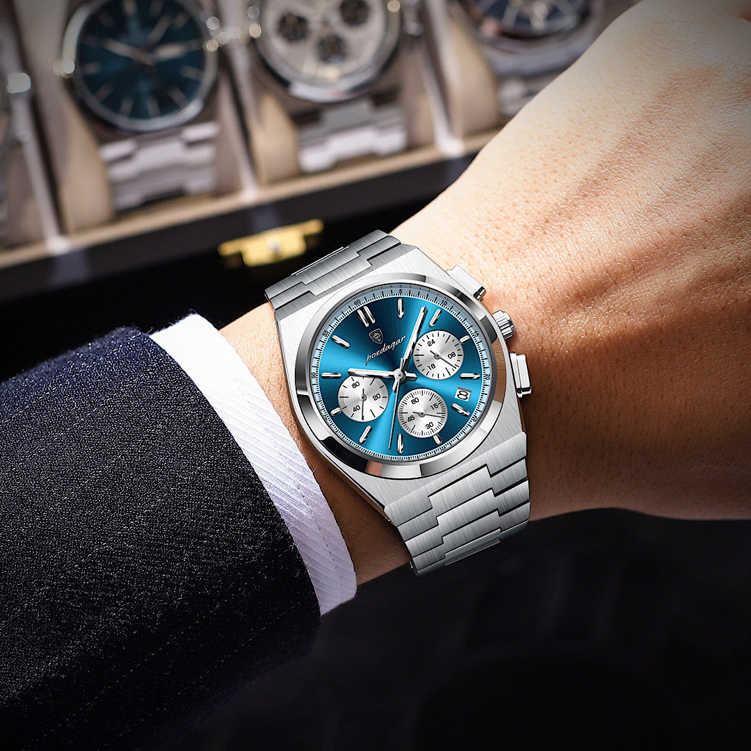 Ravion Chronograph Steel Watch Versantz