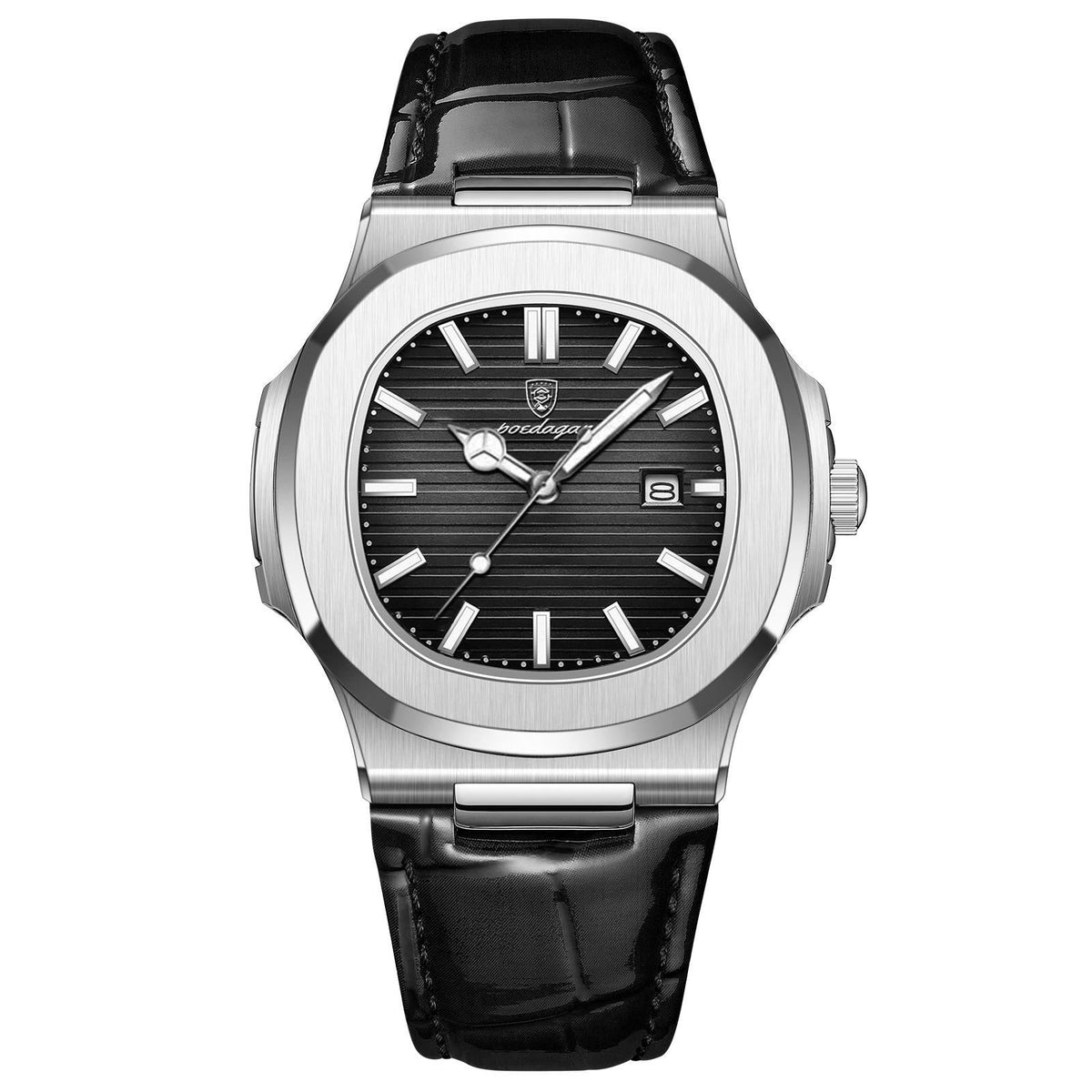 Levard Leather Date Watch Versantz