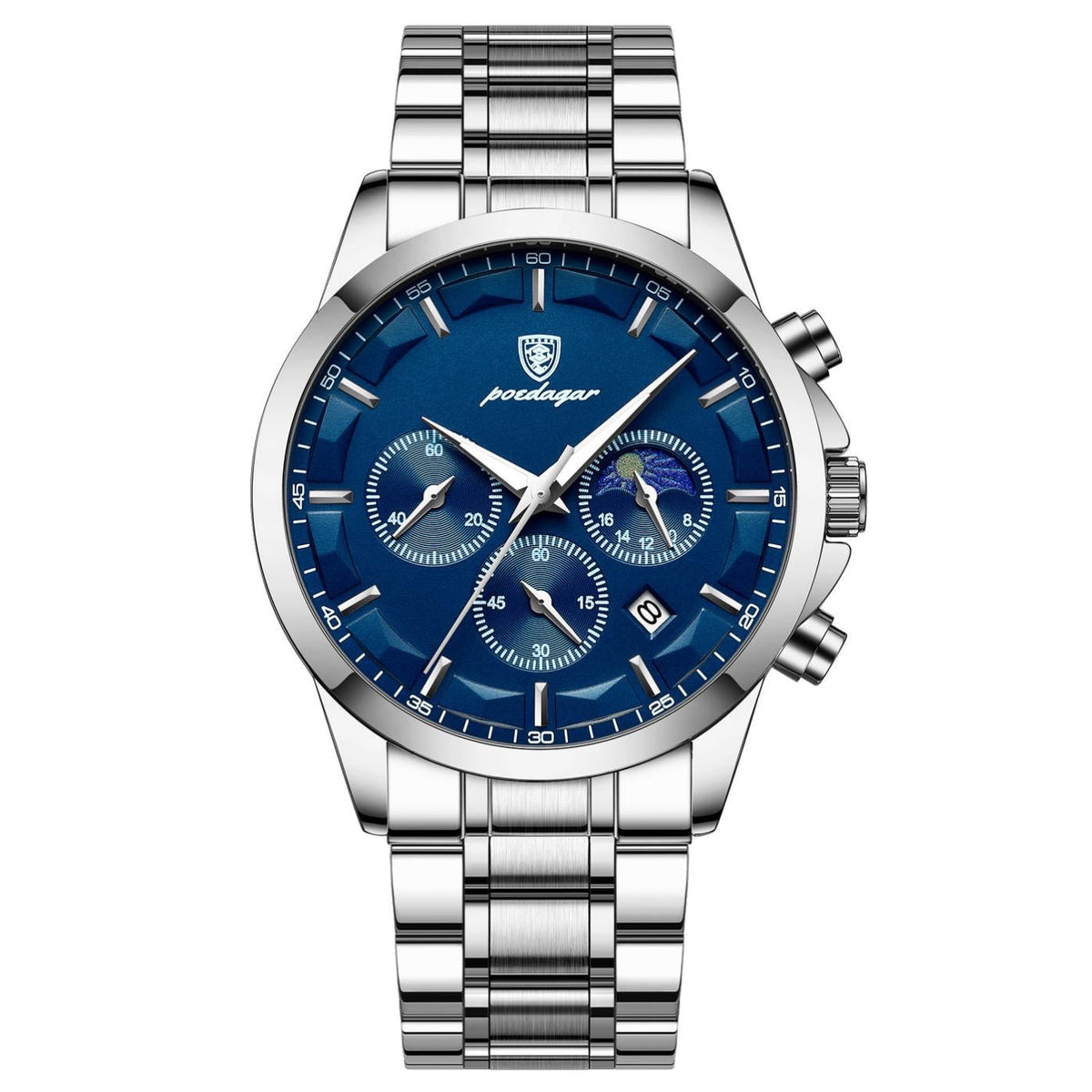 Bravion Chrono Steel Watch Versantz