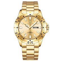 Aureon Day-Date Steel Watch Versantz