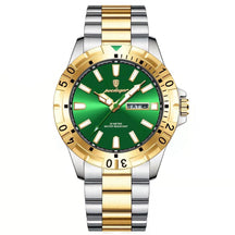 Aureon Day-Date Steel Watch Versantz