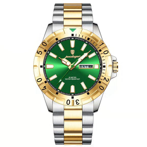 Aureon Day-Date Steel Watch Versantz