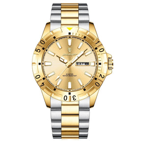 Aureon Day-Date Steel Watch Versantz