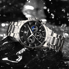 Bravion Chrono Steel Watch Versantz