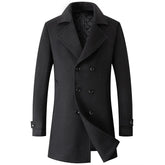 Brixton Wool Cashmere Overcoat