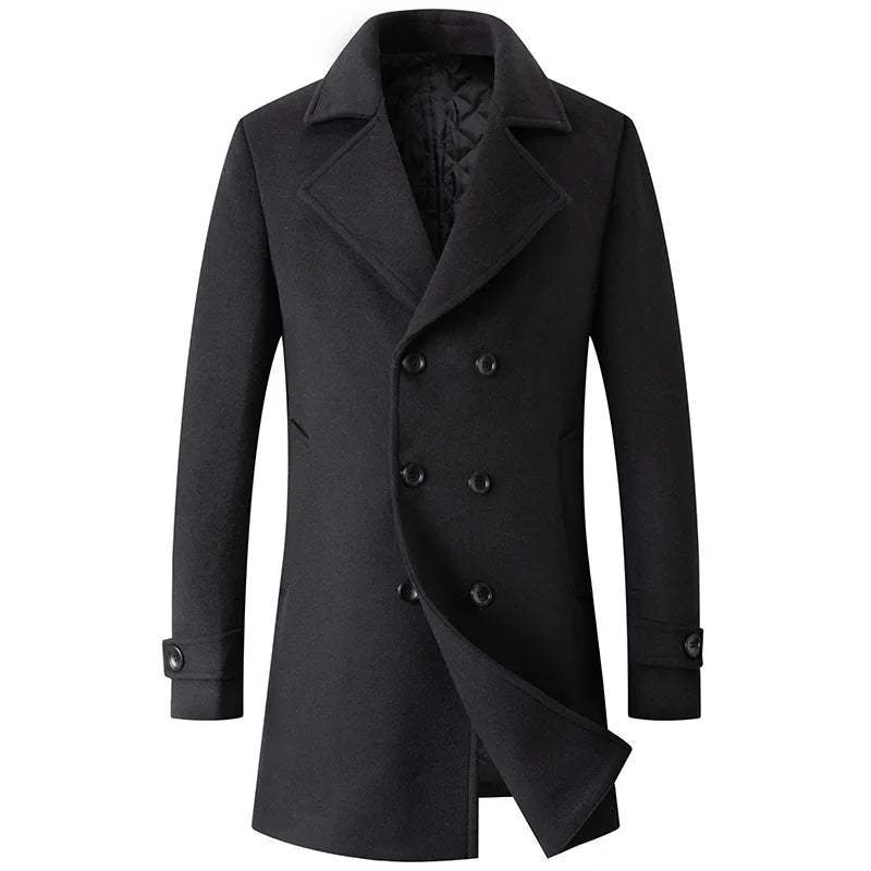 Brixton Wool Cashmere Overcoat