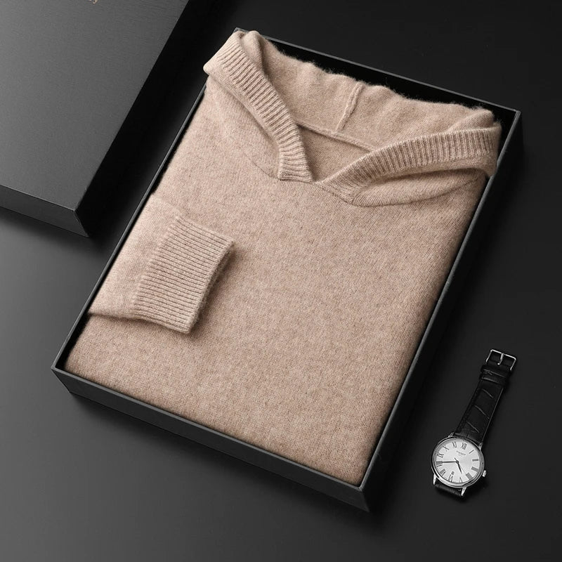 Marvin Cashmere Pullover Hoodie Versantz