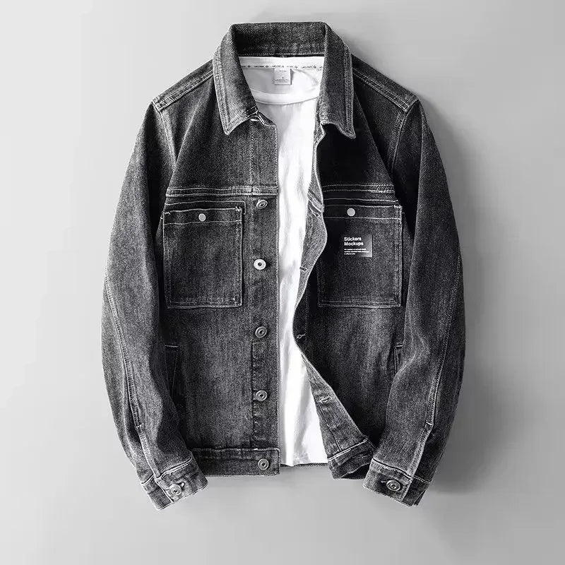 Valerio Washed Denim Jacket Versantz
