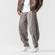 Aspen Mineral-Washed Relaxed Trousers