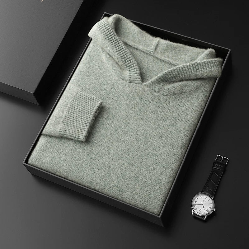 Marvin Cashmere Pullover Hoodie Versantz