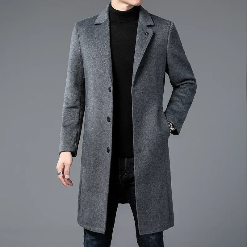 Bayford Heavy Wool Overcoat