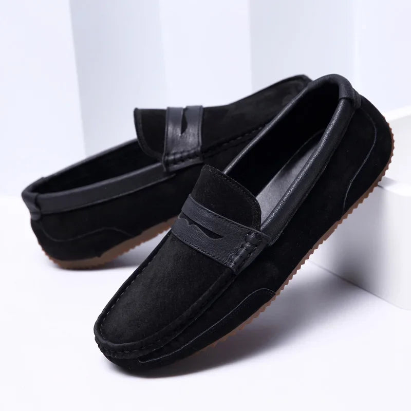 Ellery Suede Comfort Loafers Versantz