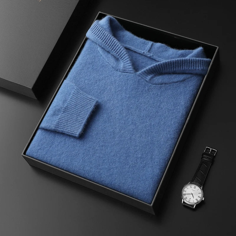 Marvin Cashmere Pullover Hoodie Versantz