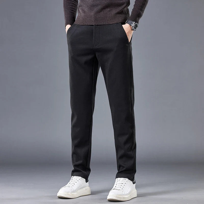 Camden Slim Wool Trousers
