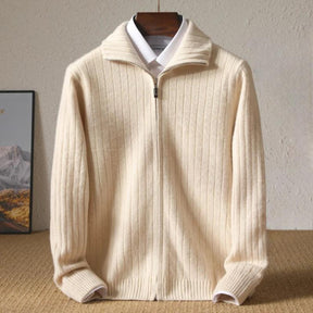 Monaco Cashmere Quarter-Zip Sweater Versantz