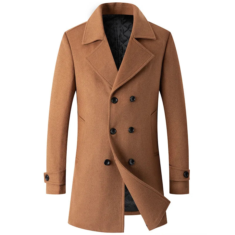 Brixton Wool Cashmere Overcoat