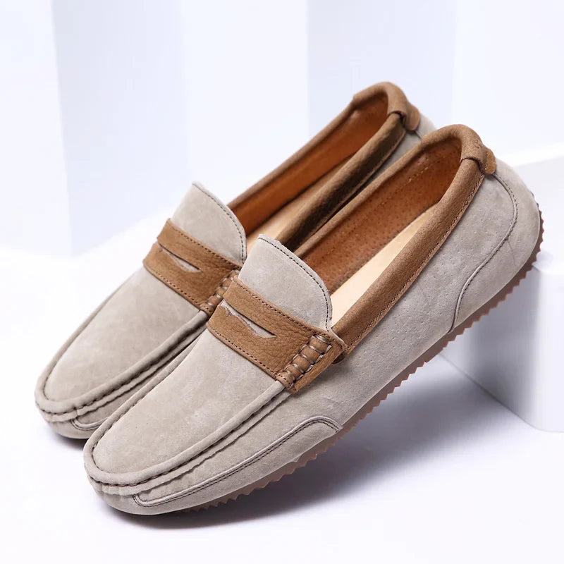 Ellery Suede Comfort Loafers Versantz