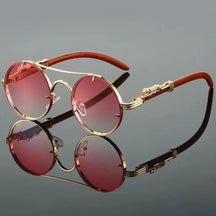 Legacy Gradient Wooden Sunglasses Versantz