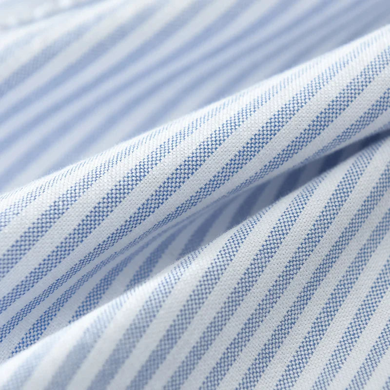 Milo Striped Linen Shirt Versantz