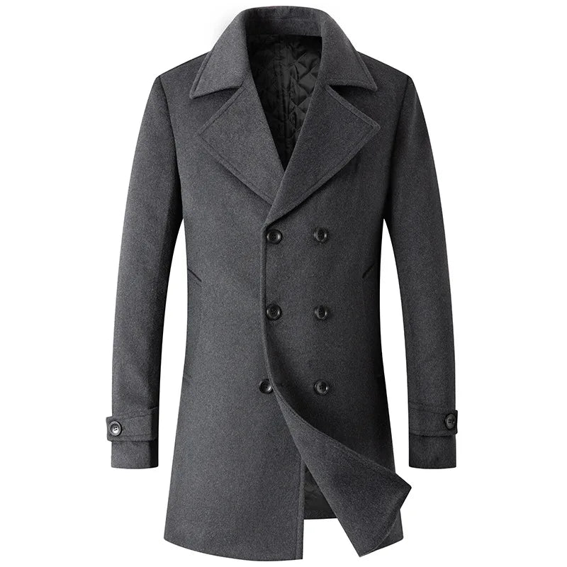 Brixton Wool Cashmere Overcoat