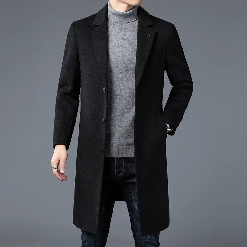Bayford Heavy Wool Overcoat