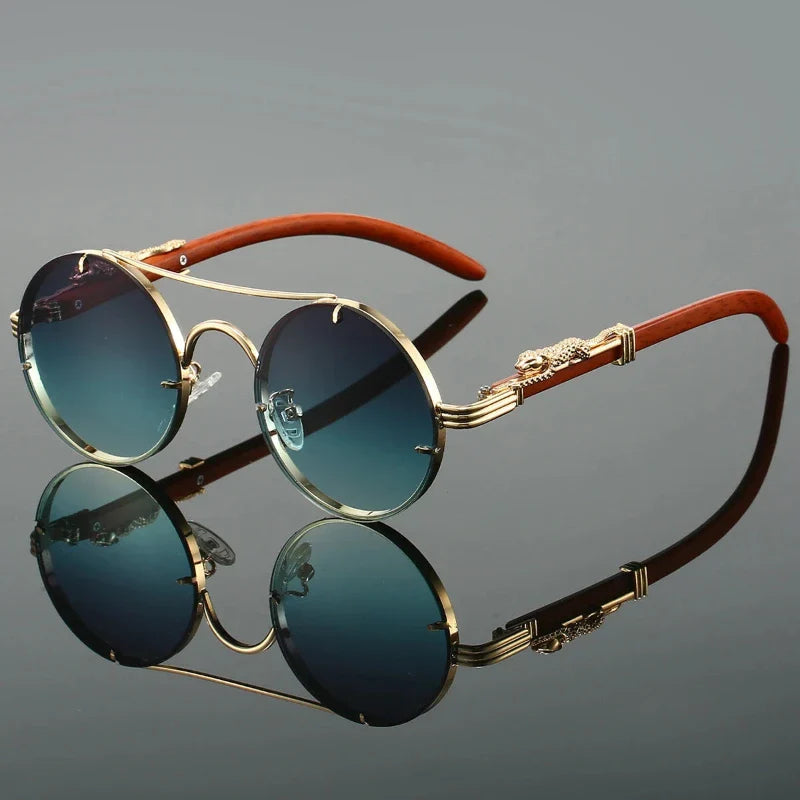 Legacy Gradient Wooden Sunglasses Versantz