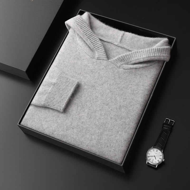 Marvin Cashmere Pullover Hoodie Versantz